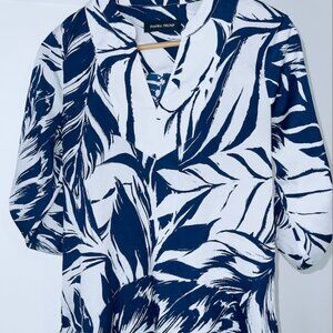 Floral Shirt with Detailed Sleeves